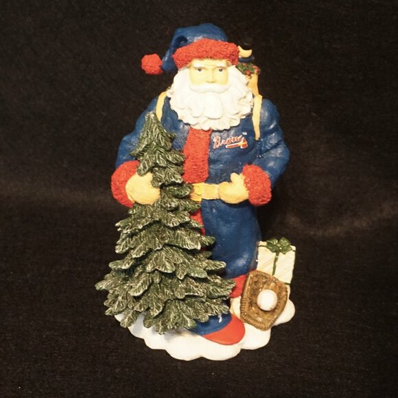 Atlanta Braves Baseball Santa Collectable Limited Series 2000 - Picture 1 of 13